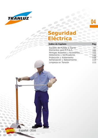 Portada Seguridad Eléctrica Catalogo Español 2016